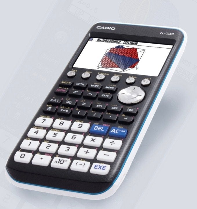 Casio fx-CG50  rekenmachine, Ophalen of Verzenden, Grafische rekenmachine, Gebruikt