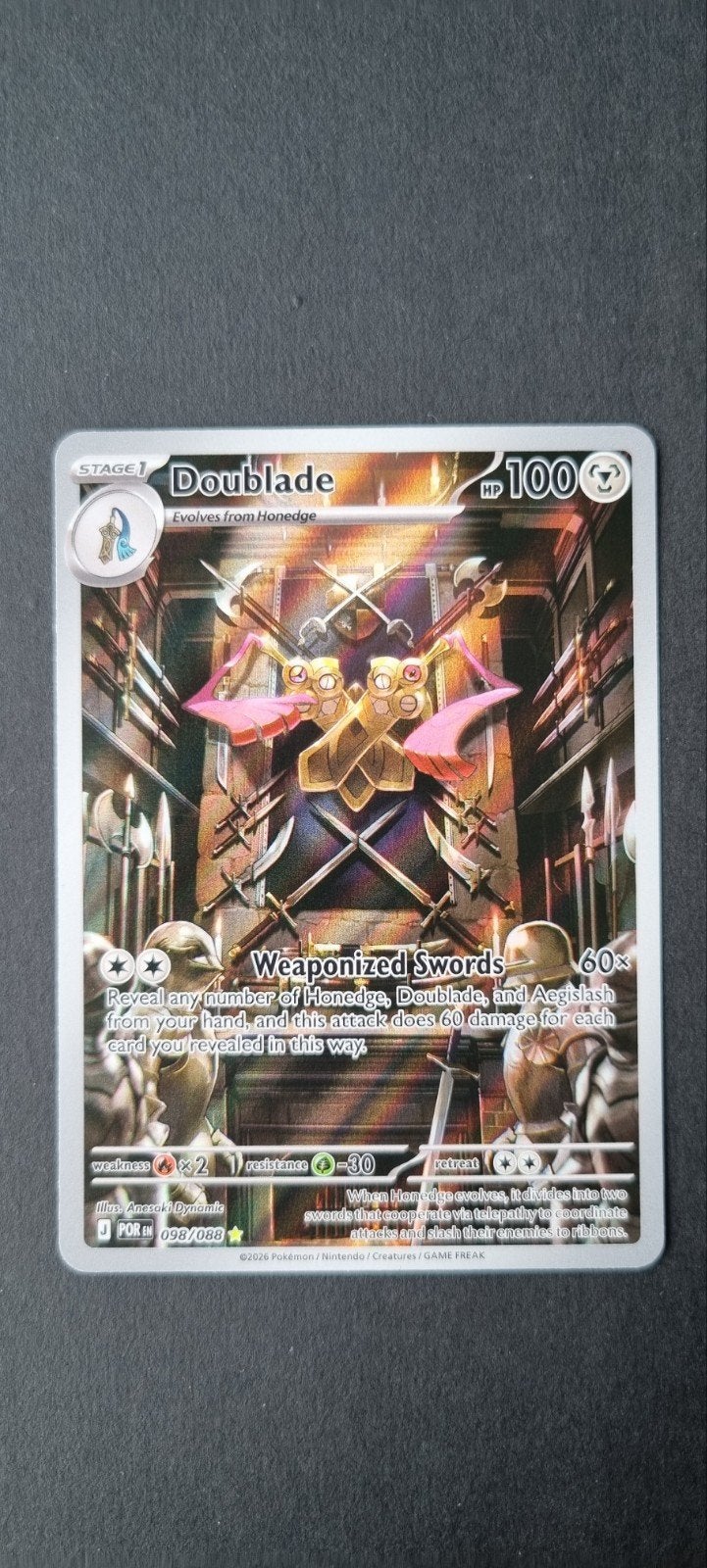 Doublade POR 098/088, Ophalen of Verzenden, Zo goed als nieuw, Losse kaart