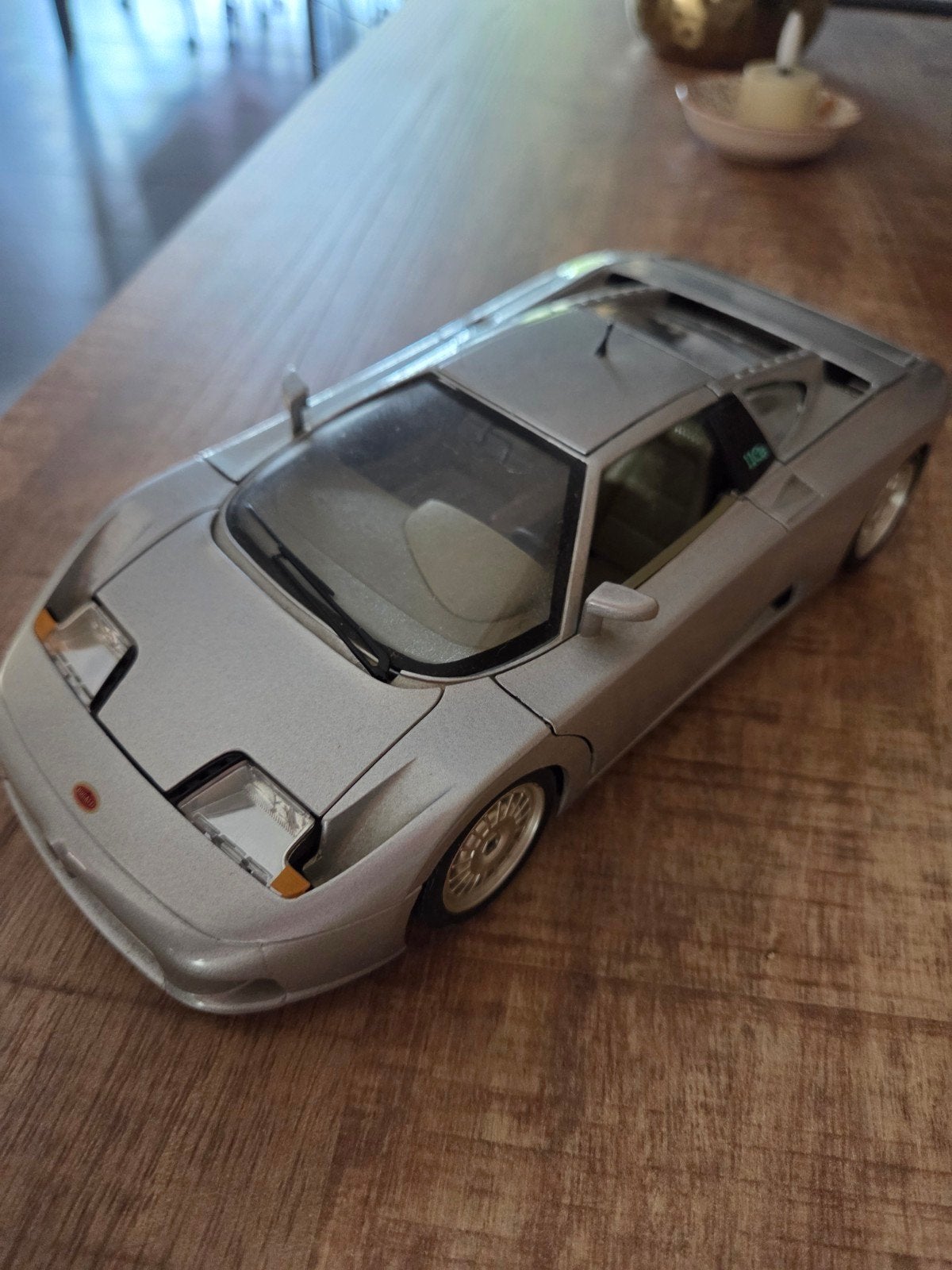 Bugatti EB 110 modelauto - 24 cm lang, Ophalen, Gebruikt, Auto, Overige merken
