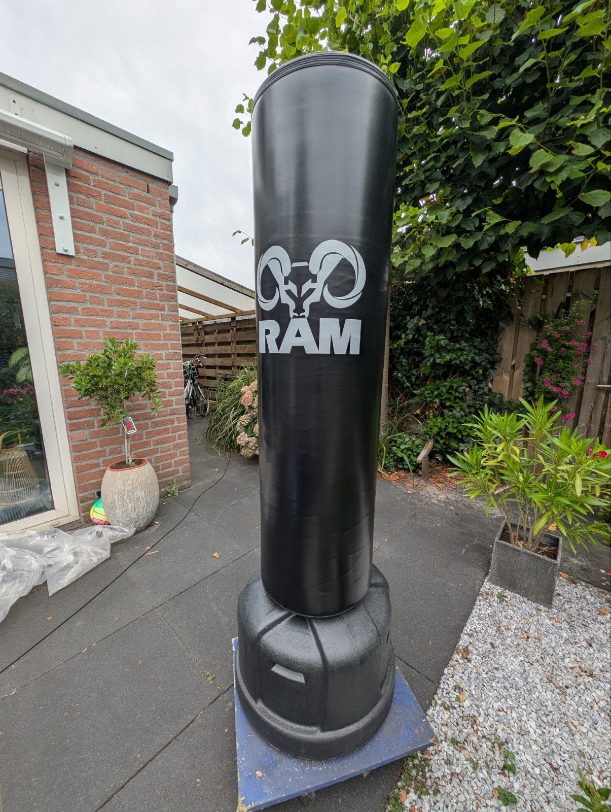 RAM Bokspaal met water gevulde voet - 180 cm hoog, Overige, Vechtsportmateriaal, Zo goed als nieuw, Groter dan maat XL
