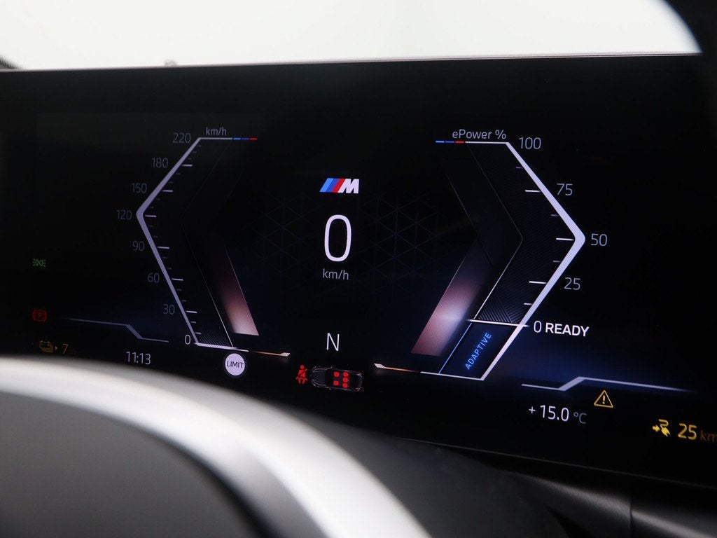 BMW i4 eDrive35 M Sport Edition 70 kWh (bj 2026, automaat), Auto's, BMW, Achterwielaandrijving, Zwart, Met garantie (alle), Blauw