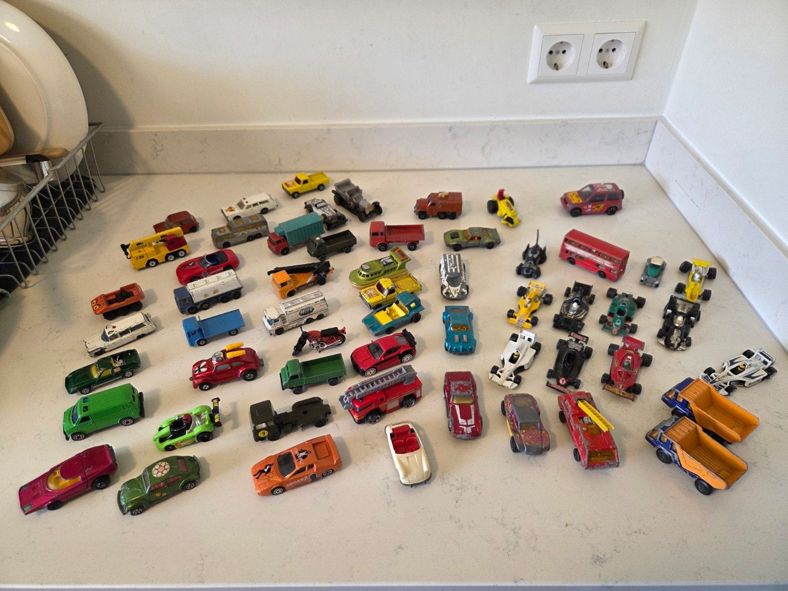 collectie speelgoedauto's - matchbox enz, Verzamelen, Speelgoed, Ophalen of Verzenden, Gebruikt
