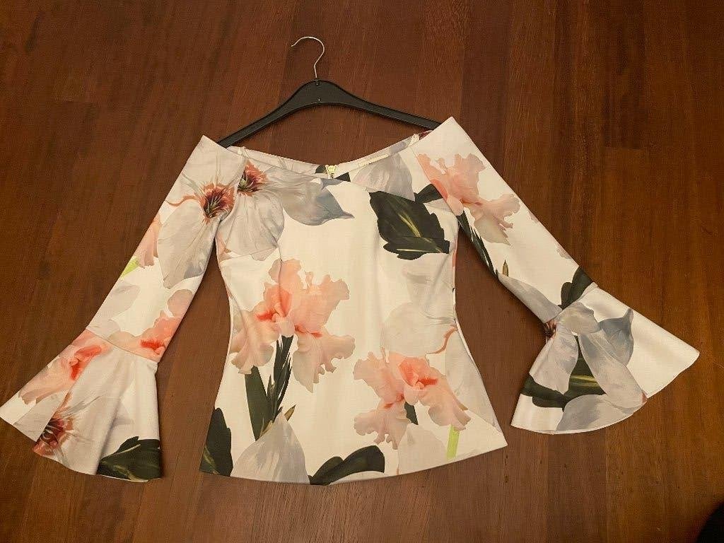 Off shoulder top XS, Karen Millen, Wit, Nieuw, Ophalen of Verzenden