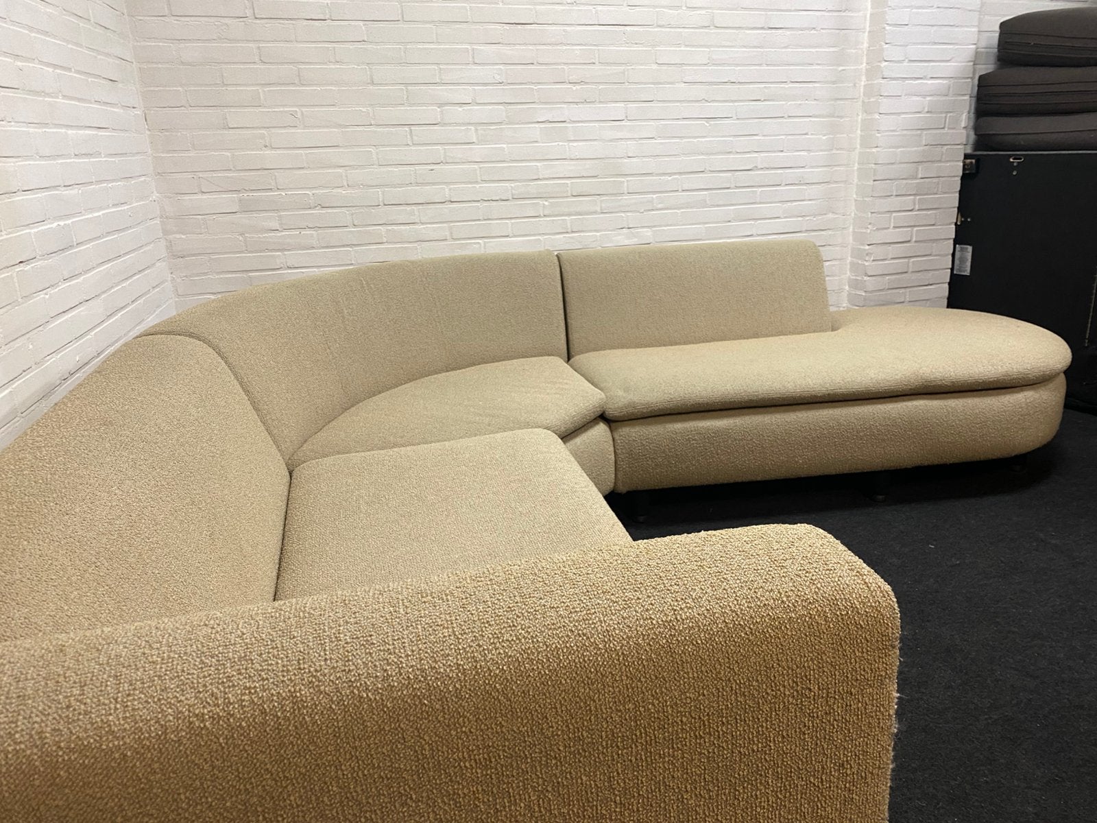 Gelderland hoekbank - boucle - vintage, Ophalen of Verzenden, Gebruikt