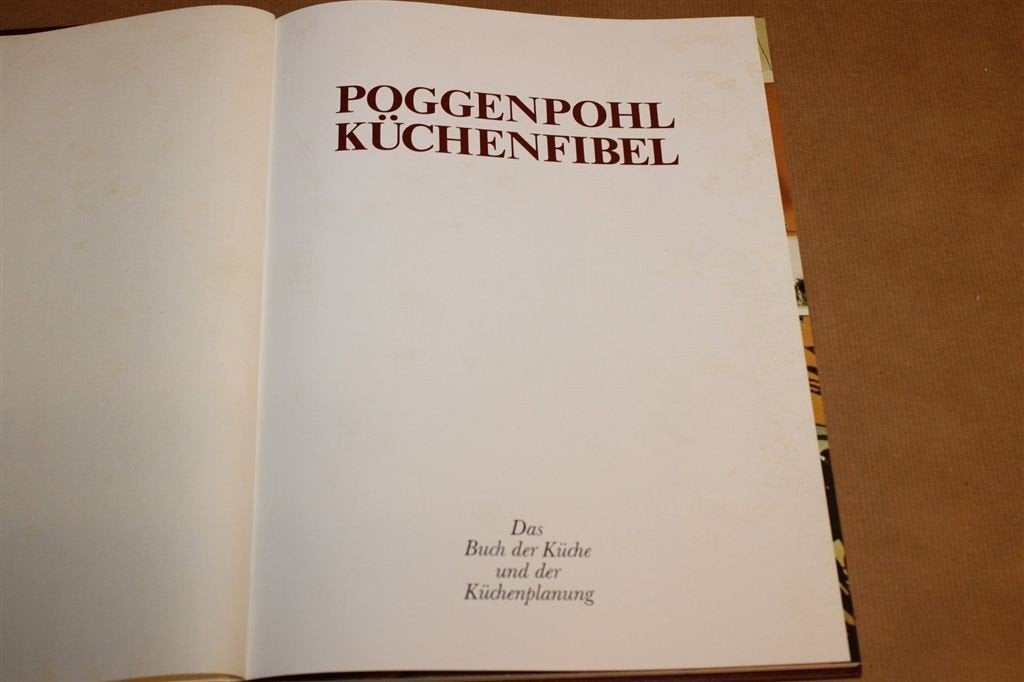 Poggenpohl-Küchenfibel — Vintage Keukens en Planning 1977, Ophalen of Verzenden, Gelezen