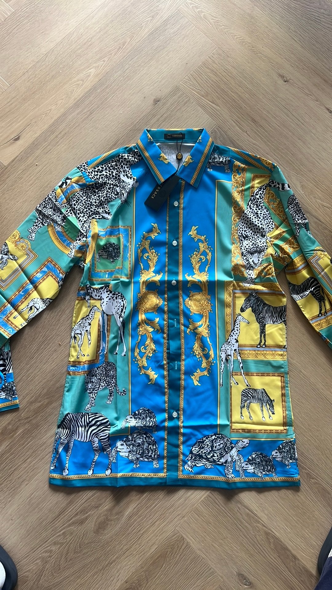 versace overhemd, Kleding | Heren, Ophalen of Verzenden, Nieuw, Halswijdte 43/44 (XL)