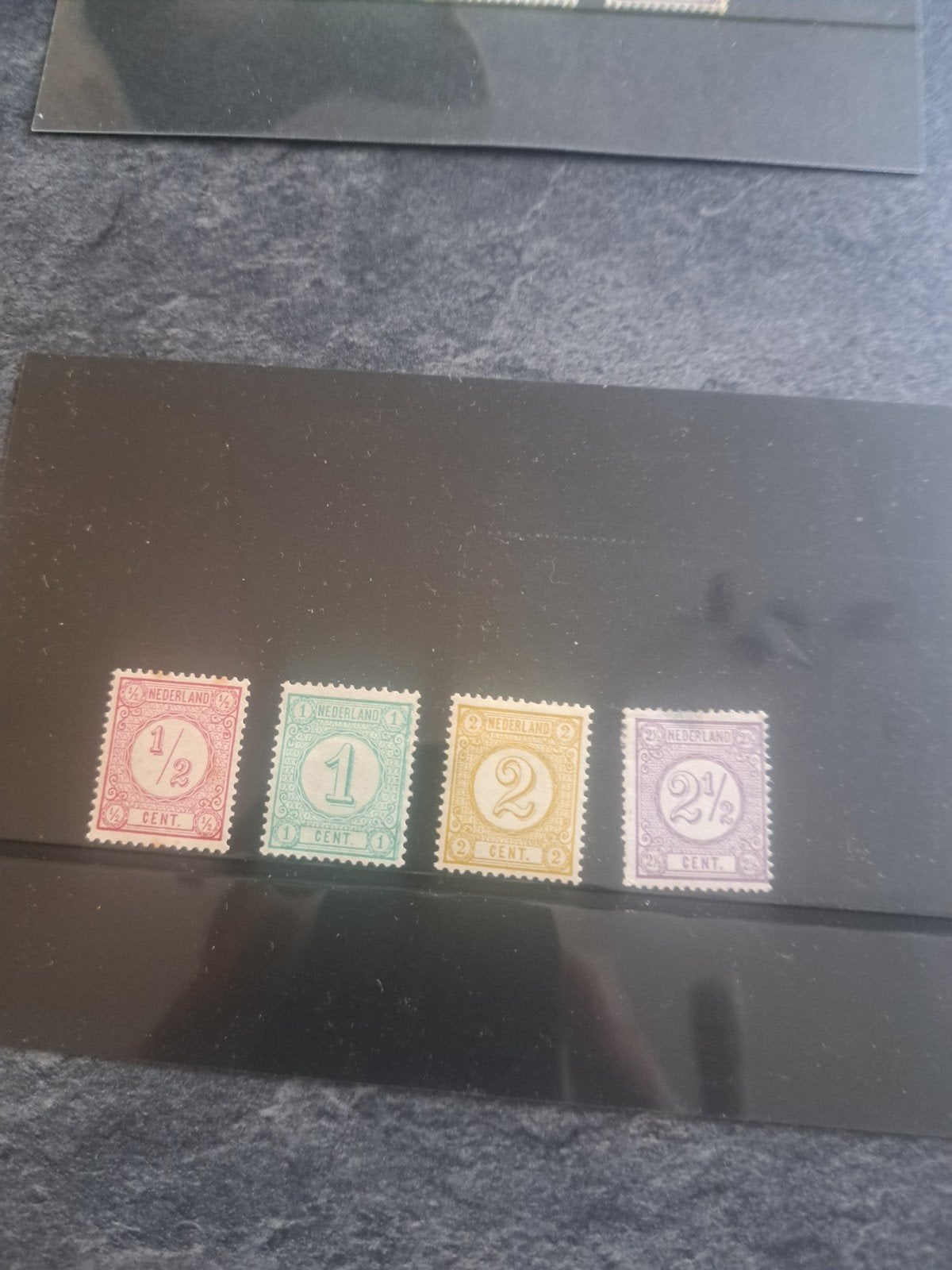 Nederland nvph 30/33 adv 3, Postzegels en Munten, Postzegels | Nederland, Ophalen of Verzenden