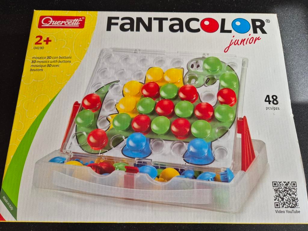 Fantacolor Junior - Zo goed als nieuw, Quercetti, Zo goed als nieuw, Info@quercettitoys.com, Knutselen