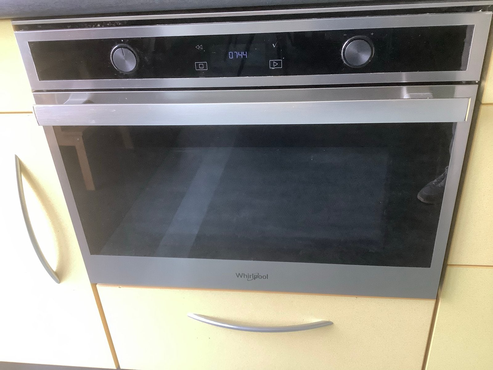 Whirlpool Inbouwoven - Defect (F1E3 OVENSTORING) 45 x 60 cm, Witgoed en Apparatuur, Ophalen, Whirlpool, Oven, Inbouw
