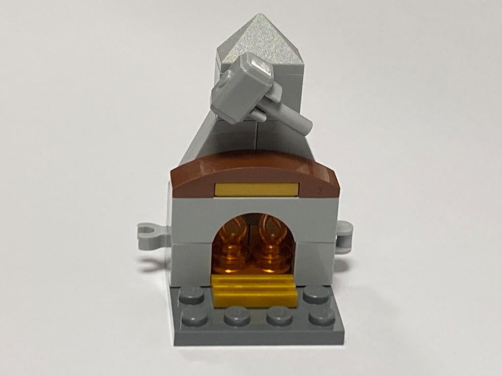 Lego open haard met hamer aan de schouw, Overige thema's, Lego, Nieuw, Ophalen of Verzenden