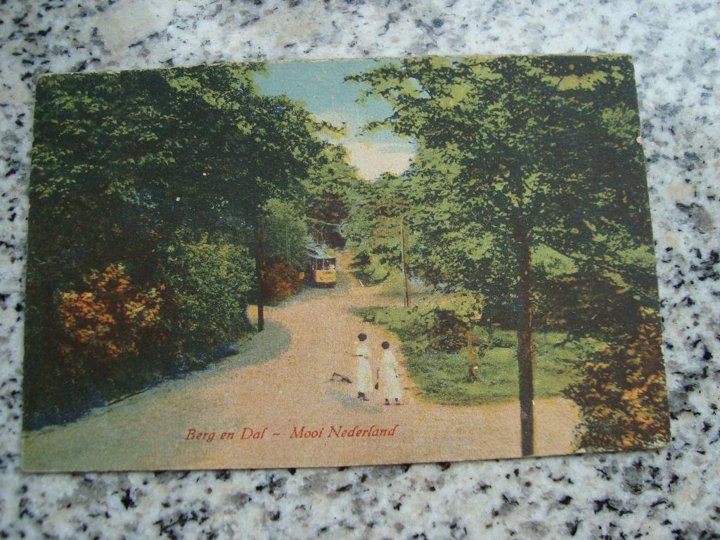 Berg en dal mooi nederland, Ophalen of Verzenden, Voor 1920, Gelopen, Gelderland