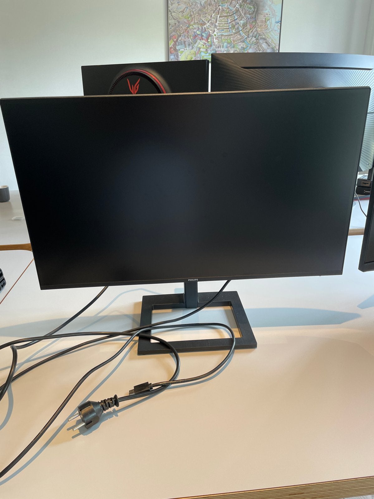 4K Philips 27E1N1600AE/00 Monitor, IPS, HDMI, Zo goed als nieuw, 1 tot 2 ms