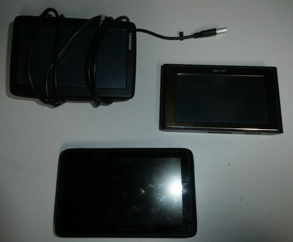 3x Navigatie systemen TomTom + MIO lees de beschrijving, Ophalen of Verzenden, Gebruikt
