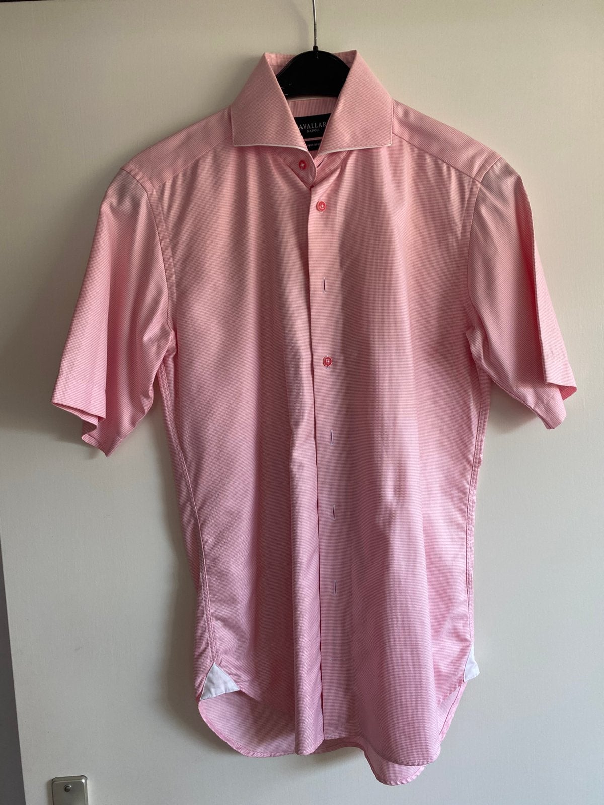Te koop overhemd Cavallaro heren maat 38, Kleding | Heren, Ophalen of Verzenden, Zo goed als nieuw, Blauw, Halswijdte 38 (S) of kleiner