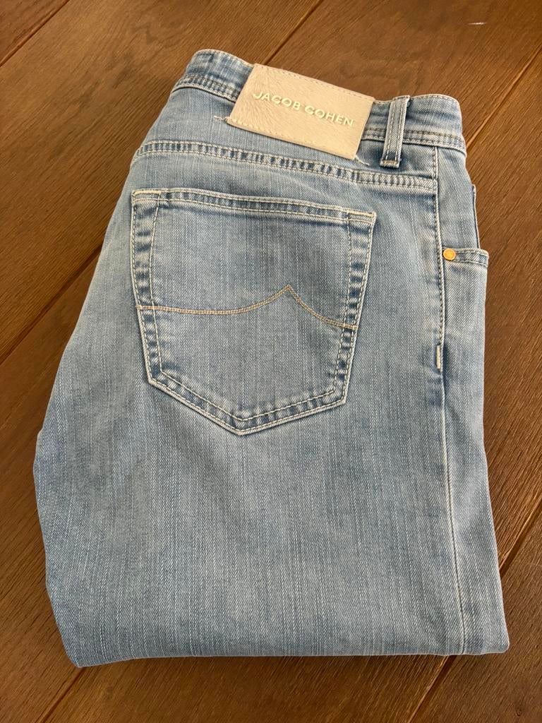 Mooie jeans van Jacob Cohen maat 33. Goede staat!, Ophalen of Verzenden, Zo goed als nieuw, Blauw, W33 - W34 (confectie 48/50)