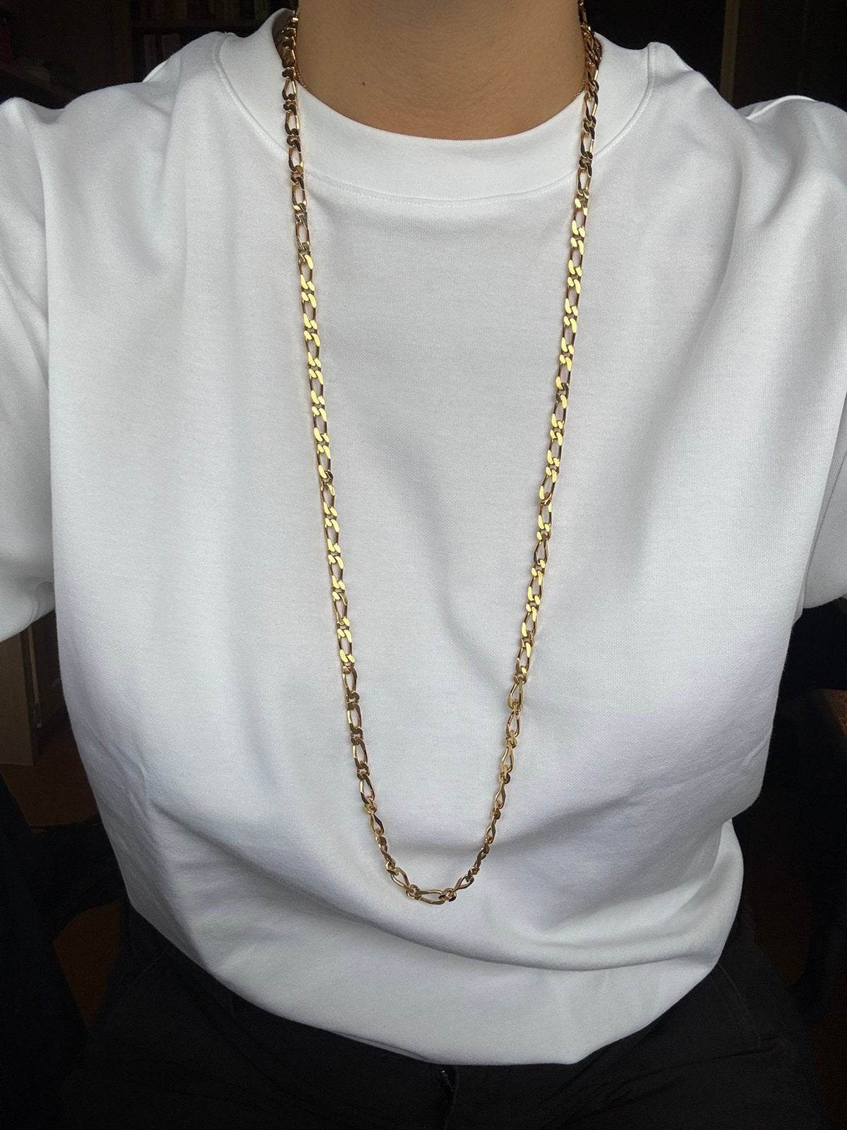 Monet gouden ketting, Sieraden, Tassen en Uiterlijk, Ophalen of Verzenden, Zo goed als nieuw, Goud
