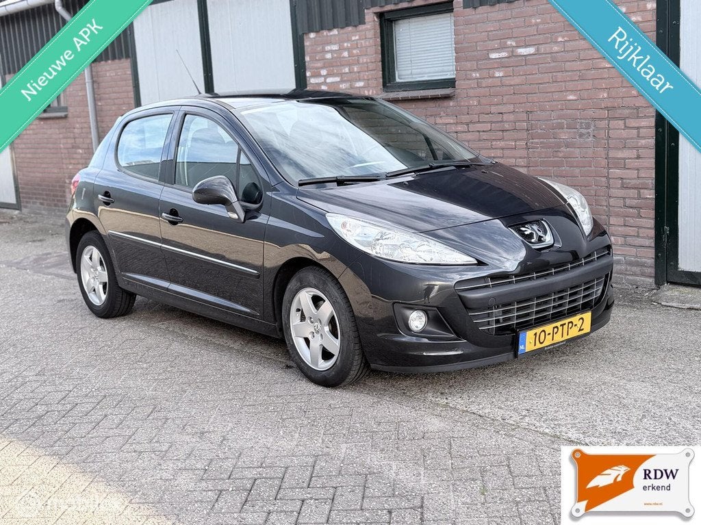 Peugeot 207 1.4 VTi Blue Lease Executive NAP/NWE APK/NAVIGAT, Voorwielaandrijving, Euro 5, Gebruikt, 1064 kg