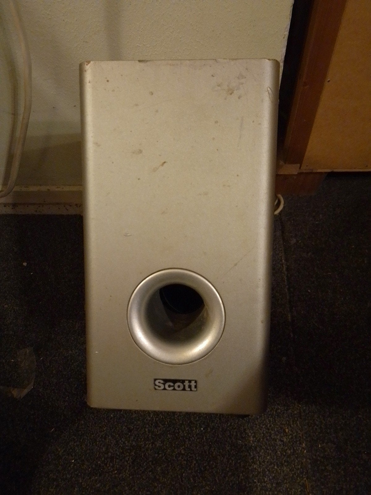 Scott Subwoofer - Compact en Functioneel, Audio, Tv en Foto, Luidsprekers, Gebruikt, Subwoofer, Minder dan 60 watt, Overige merken