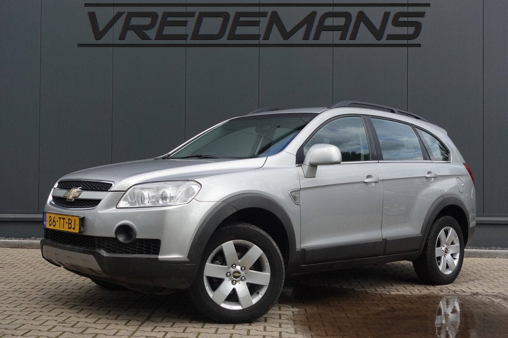 Chevrolet Captiva 2.4i Style 2WD, Auto's, Chevrolet, Bedrijf, Te koop, Captiva, ABS, Airbags, Airconditioning, Boordcomputer, Dakrails