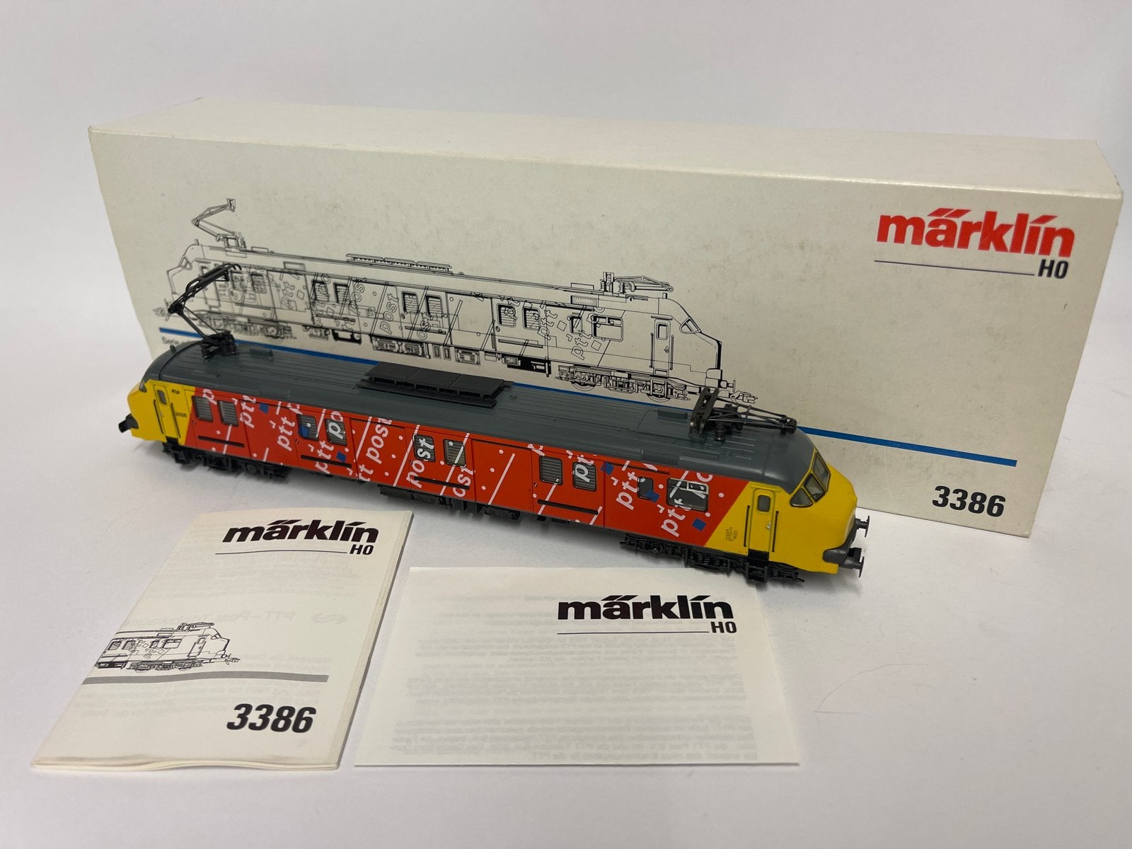 ** NIEUW ** Märklin 3386 ** PTT POST MOTORPOST **, Wisselstroom, Locomotief, Analoog, Ophalen of Verzenden