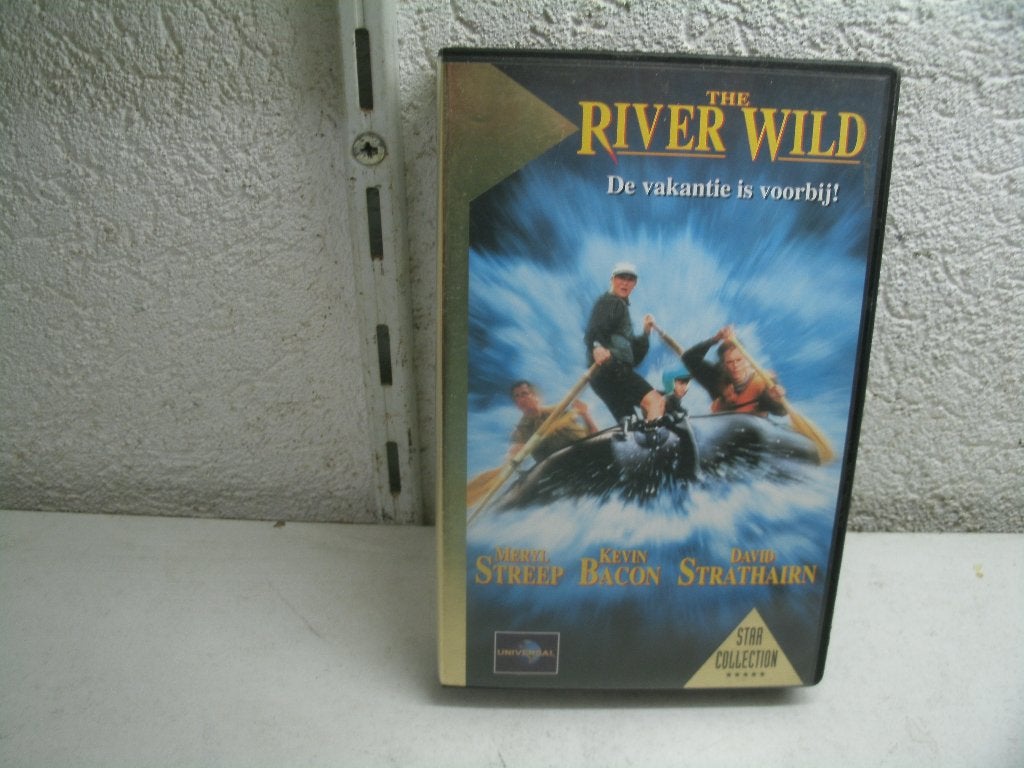 vhs 224b the river wild, Cd's en Dvd's, Alle leeftijden, Ophalen of Verzenden, Zo goed als nieuw, Actie en Avontuur