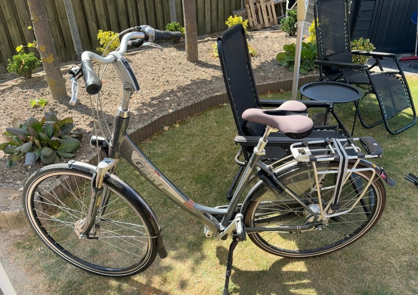 Giant Dames Fiets, Ophalen, Gebruikt, Velgrem, Versnellingen