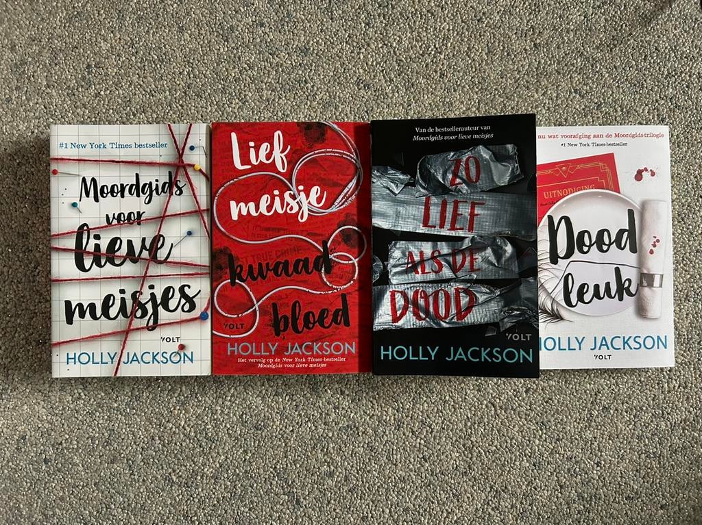 Boekenreeks- Moordgids voor lieve meisjes, Ophalen of Verzenden, Zo goed als nieuw, Holly Jackson