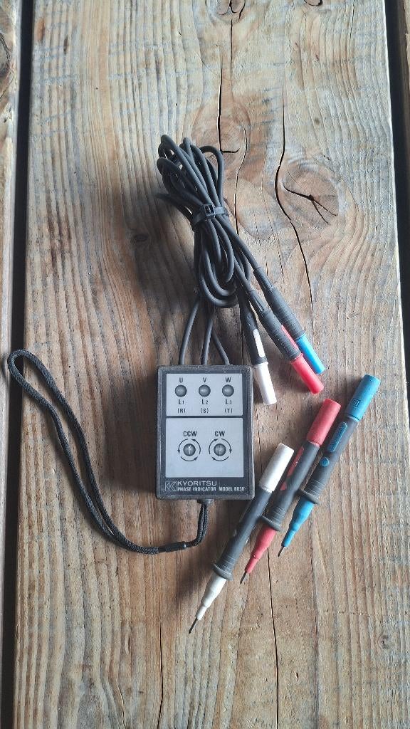 Kyoritsu 8030 Draaiveldmeter, ., Ophalen of Verzenden, Zo goed als nieuw, .