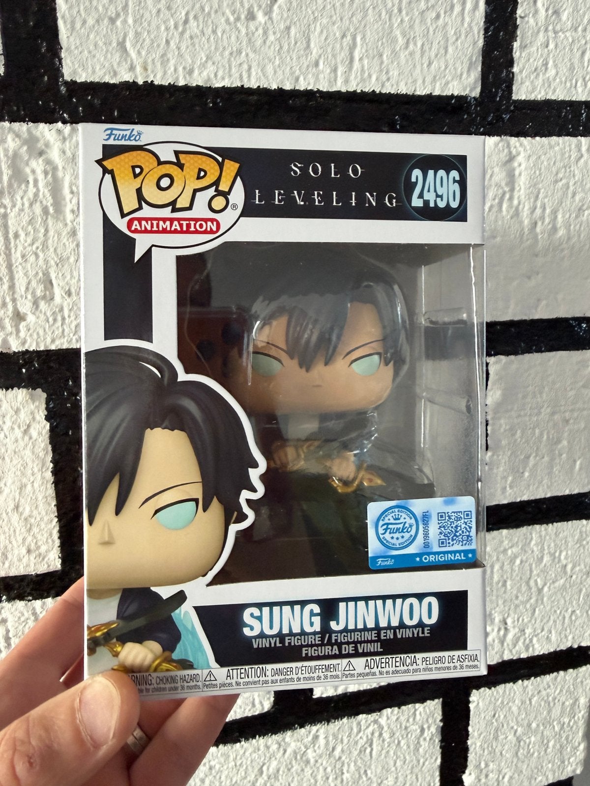 Funko Pop Sung Jinwoo 2496, Ophalen of Verzenden, Zo goed als nieuw