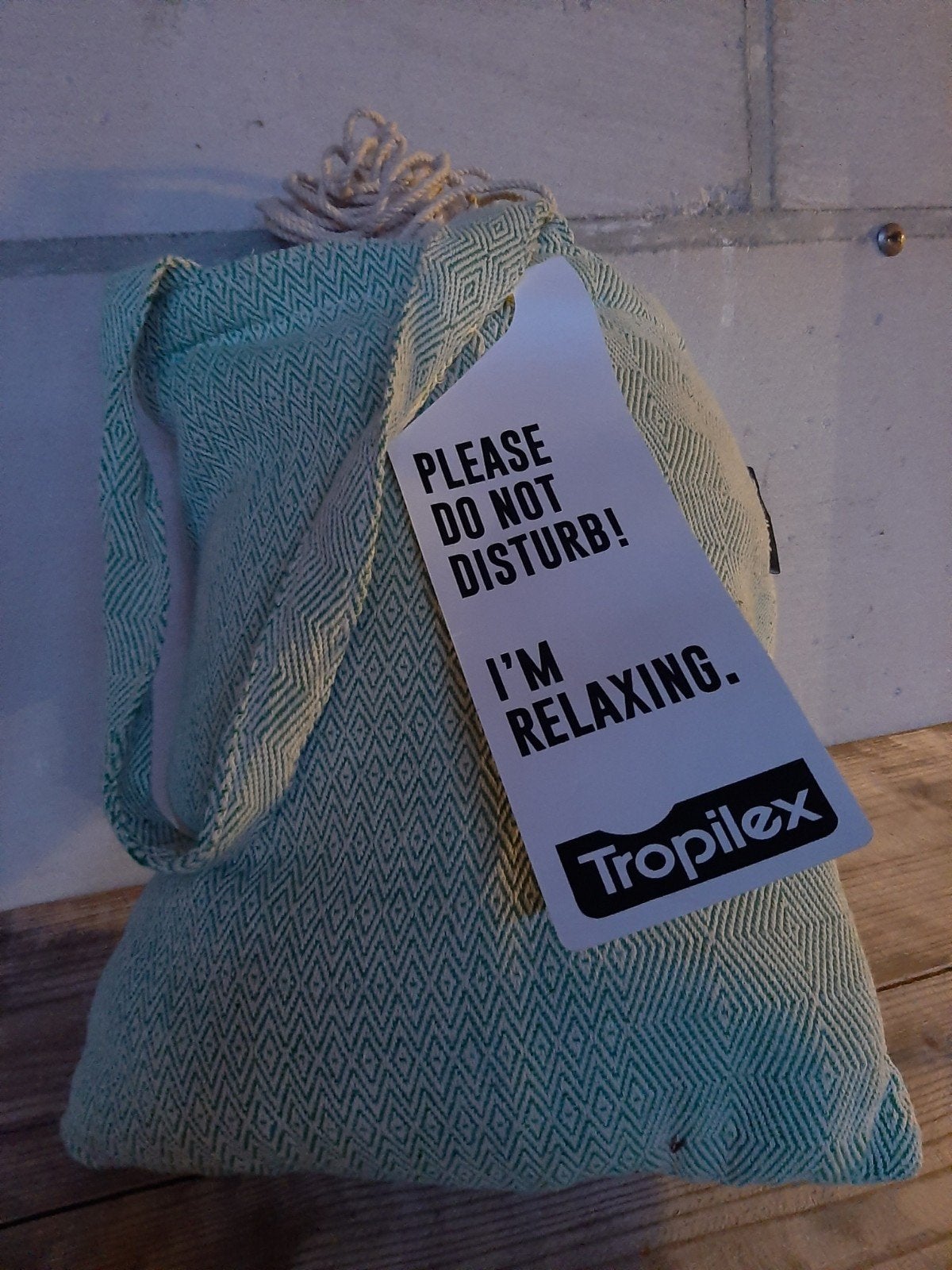 Tropilex Hangmat Groen - Handgemaakt in Colombia, Tuin en Terras, Hangmatten, Ophalen of Verzenden, Nieuw, Eenpersoons, Binnen