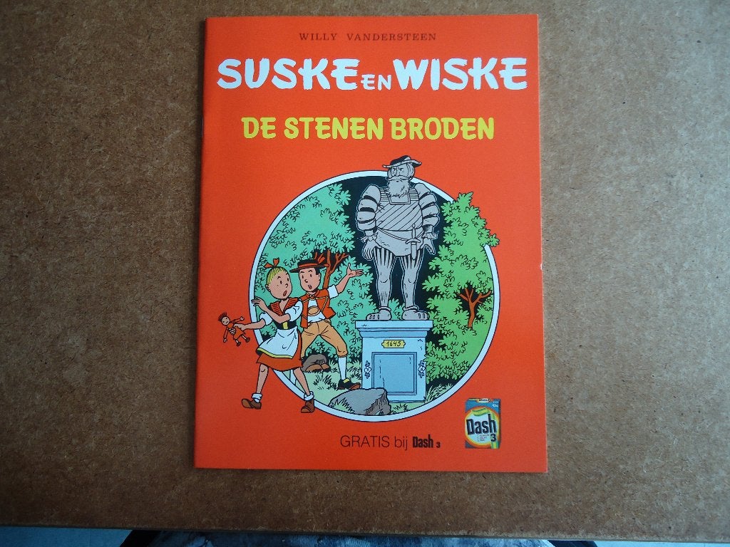 (3) SUSKE en WISKE: DE STENEN BRODEN, Eén stripboek, Verzenden, Zo goed als nieuw, Willy Vandersteen