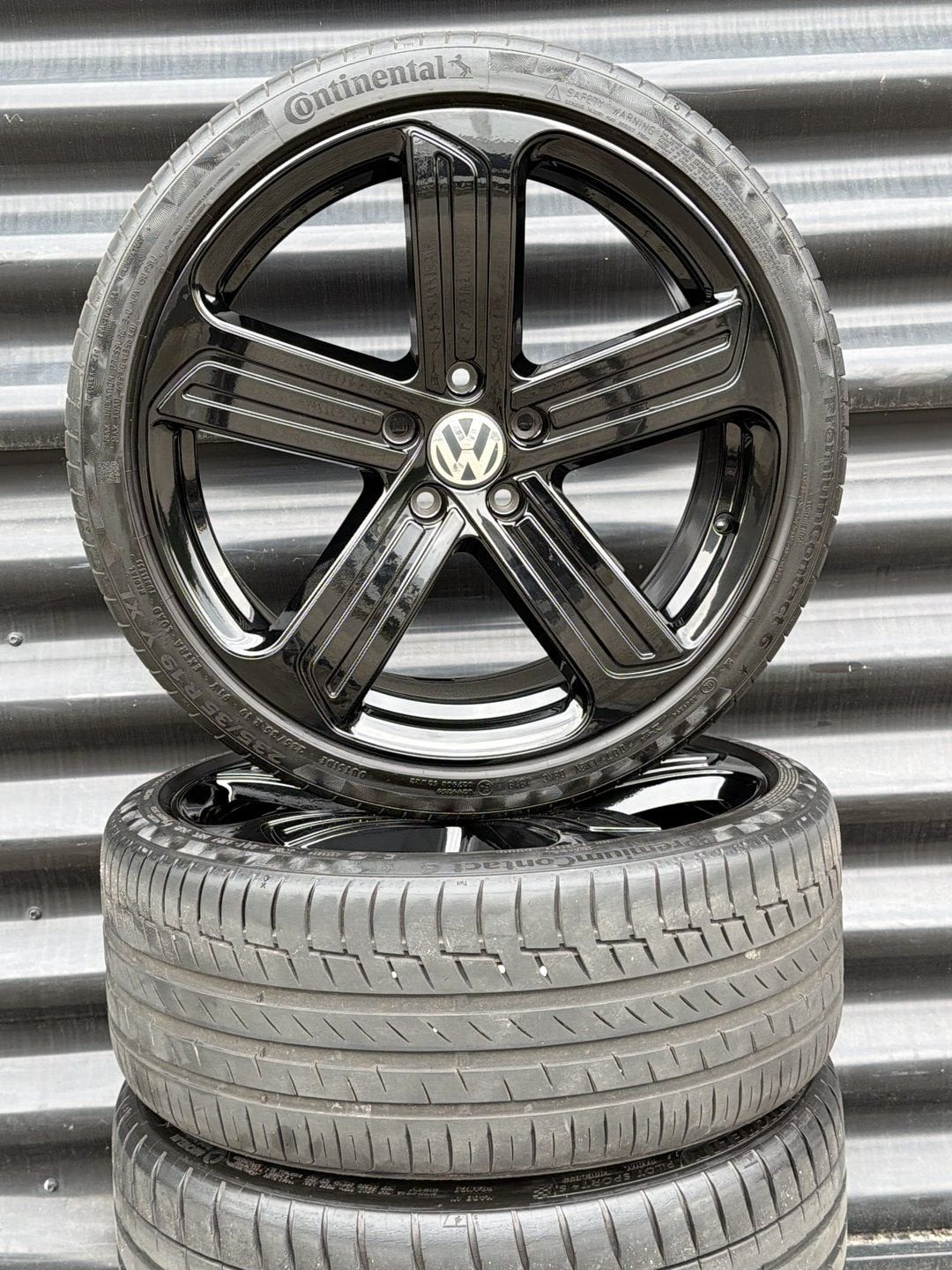 19” Cadiz VW Caddy Golf 7 8 GTI GTD velgen A merk Banden, Gebruikt, -, -, Banden en Velgen