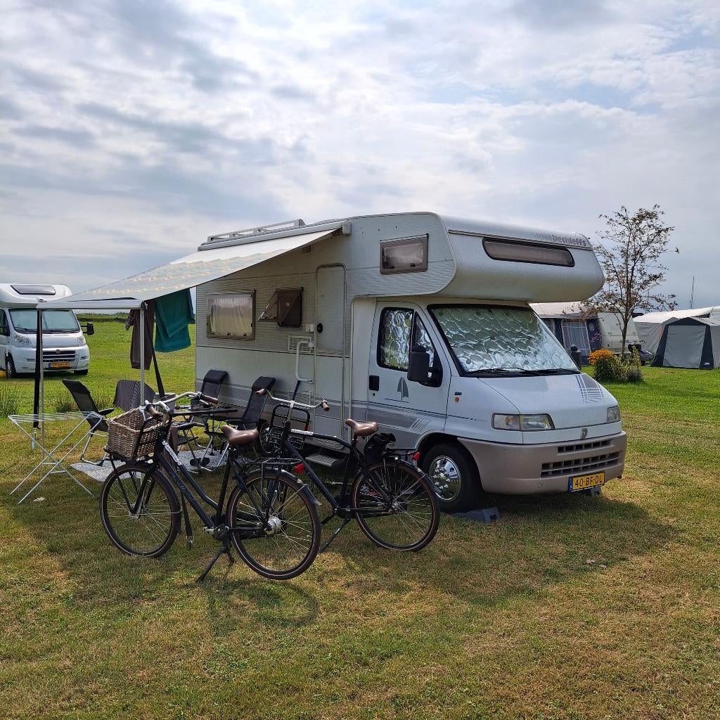 Camper, Caravans en Kamperen, Campers, Alkoof, Ringverwarming, Fiat, Particulier