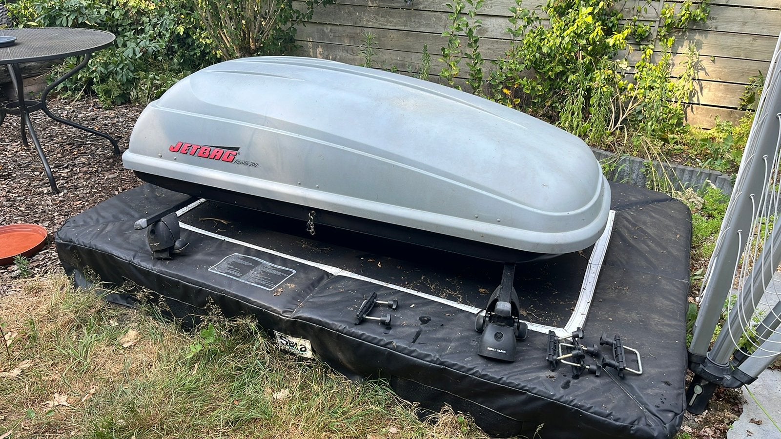 Thule Jetbag 200 dakkoffer daksteunen, Ophalen, Gebruikt