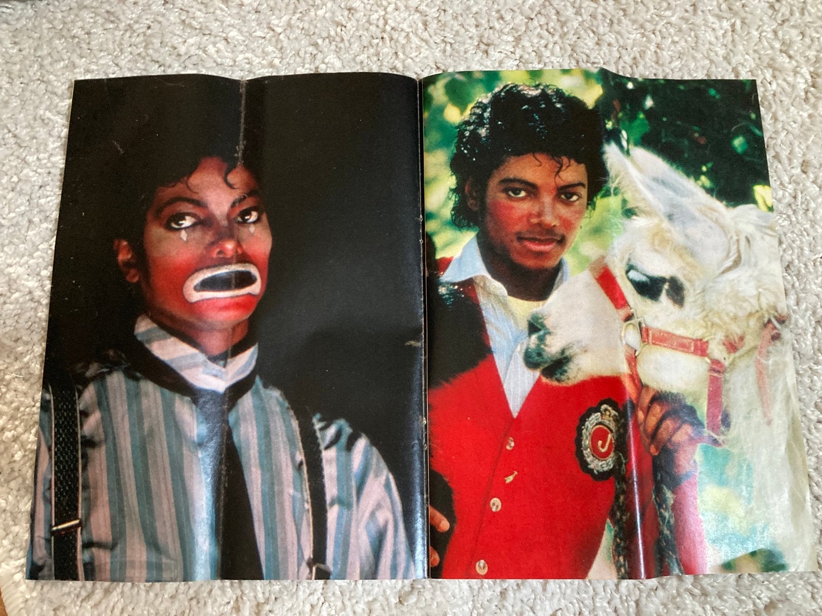 A3 poster MICHAEL JACKSON, Ophalen of Verzenden, Zo goed als nieuw
