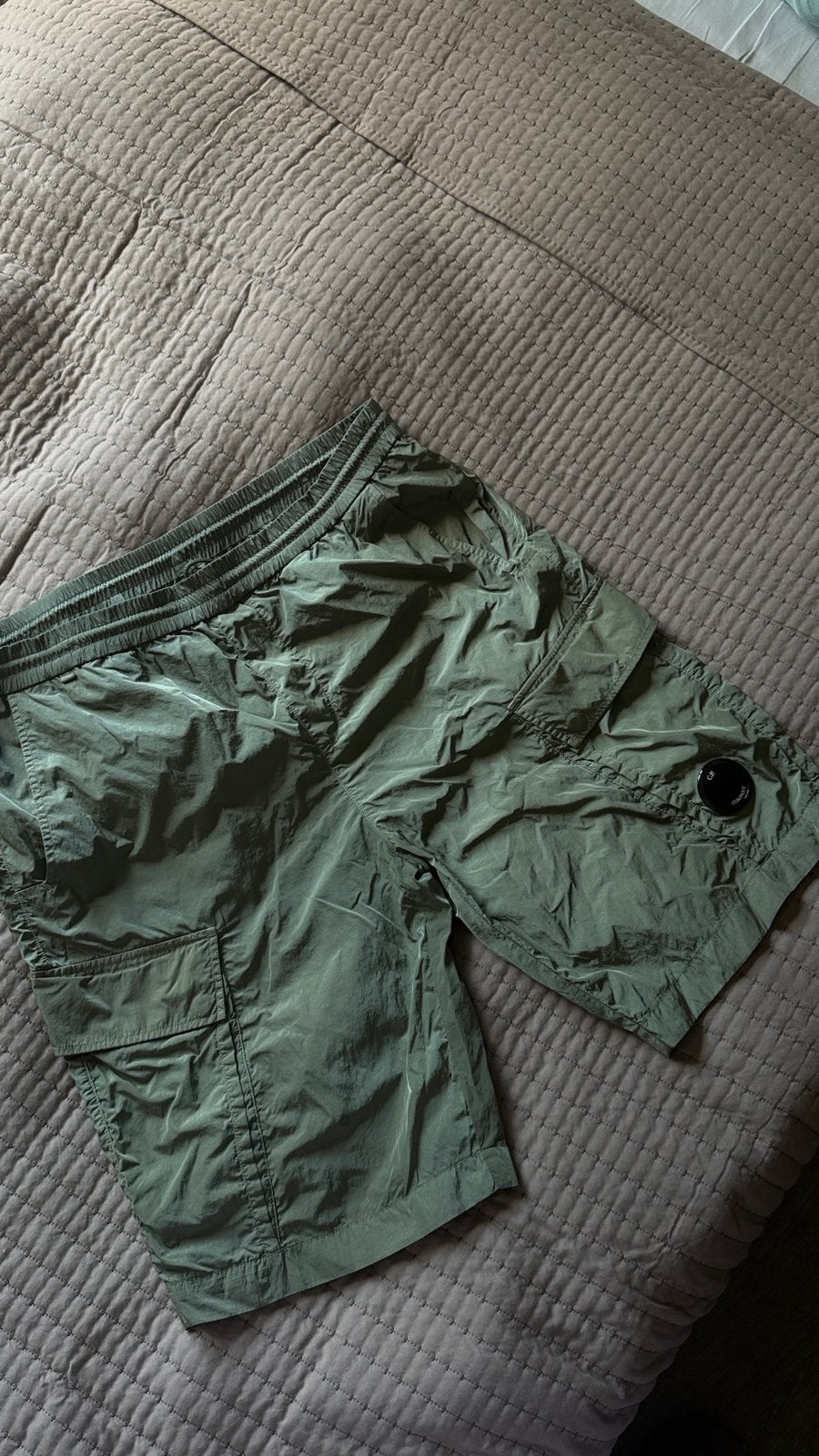 CP Company Cargo Shorts, Kleding | Heren, Ophalen of Verzenden, Zo goed als nieuw, Maat 52/54 (L), Groen