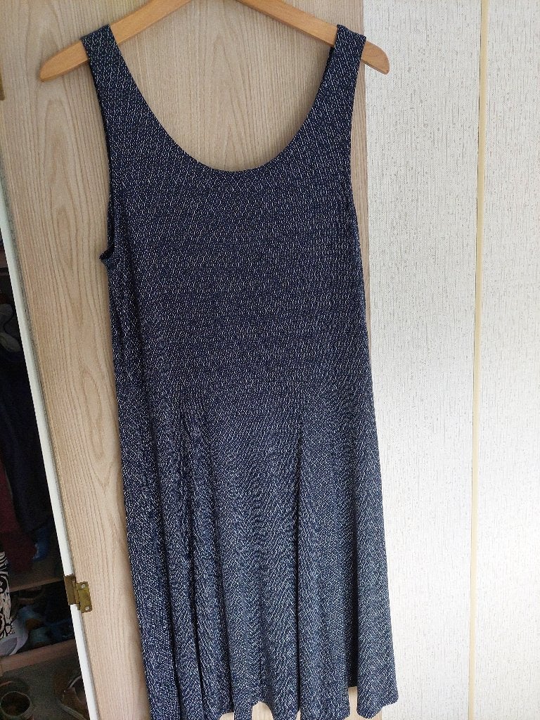 Hele mooie jurk van Fransa in maat L., Blauw, Fransa, Maat 42/44 (L), Ophalen of Verzenden