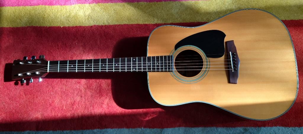 Ibanez PF10 Korea gitaar met hoes en reserve snaar, Ophalen of Verzenden, Gebruikt, Klassieke of Spaanse gitaar, Met koffer
