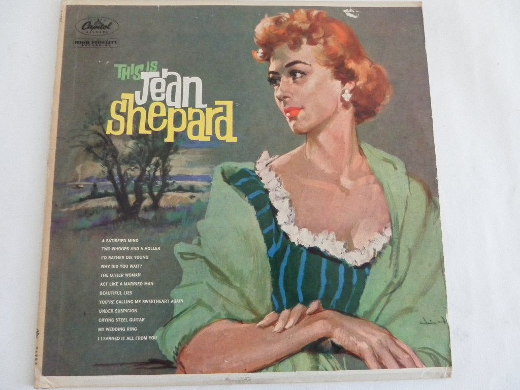 LP Jean Shepard - This Is Jean Shepard, LP, Gebruikt, Reissue, Ophalen of Verzenden
