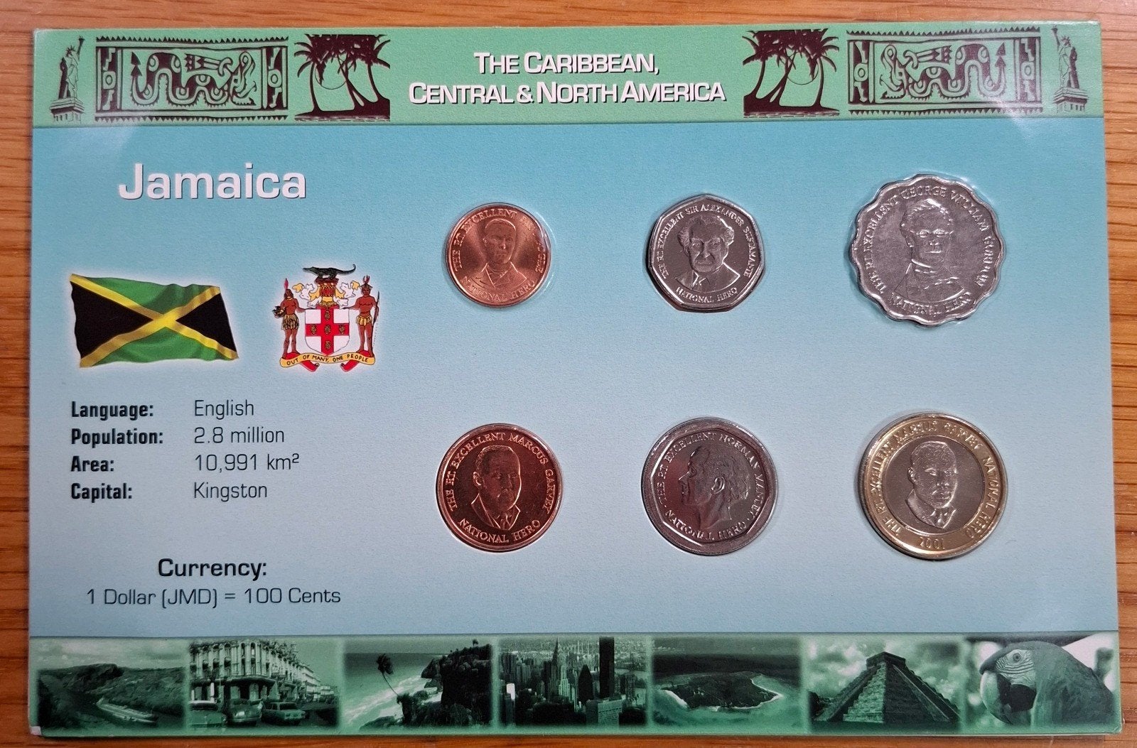 Coins of the World muntset Jamaica, Ophalen of Verzenden, Midden-Amerika