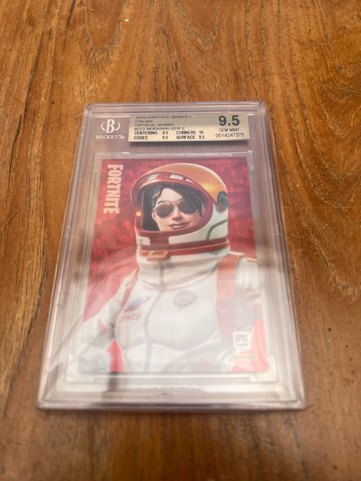 Pop 1 / Fortnite Series 1 Crystal Shard Moonwalker BGS 9.5, Ophalen of Verzenden, Zo goed als nieuw