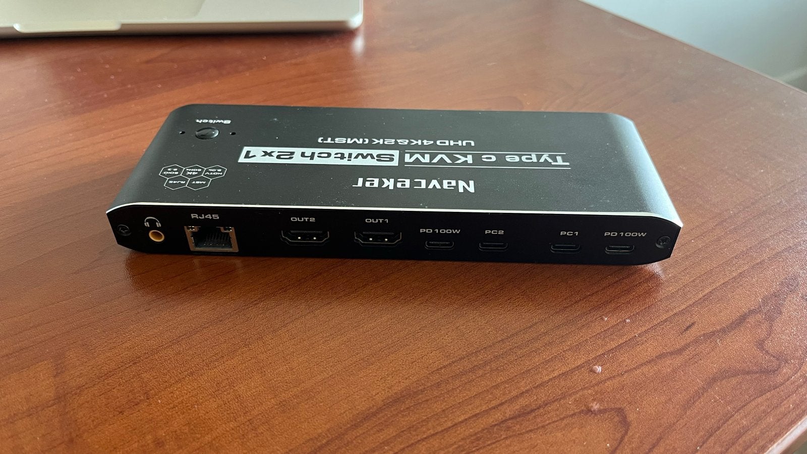 Type-C KVM Switch for 2 PCs