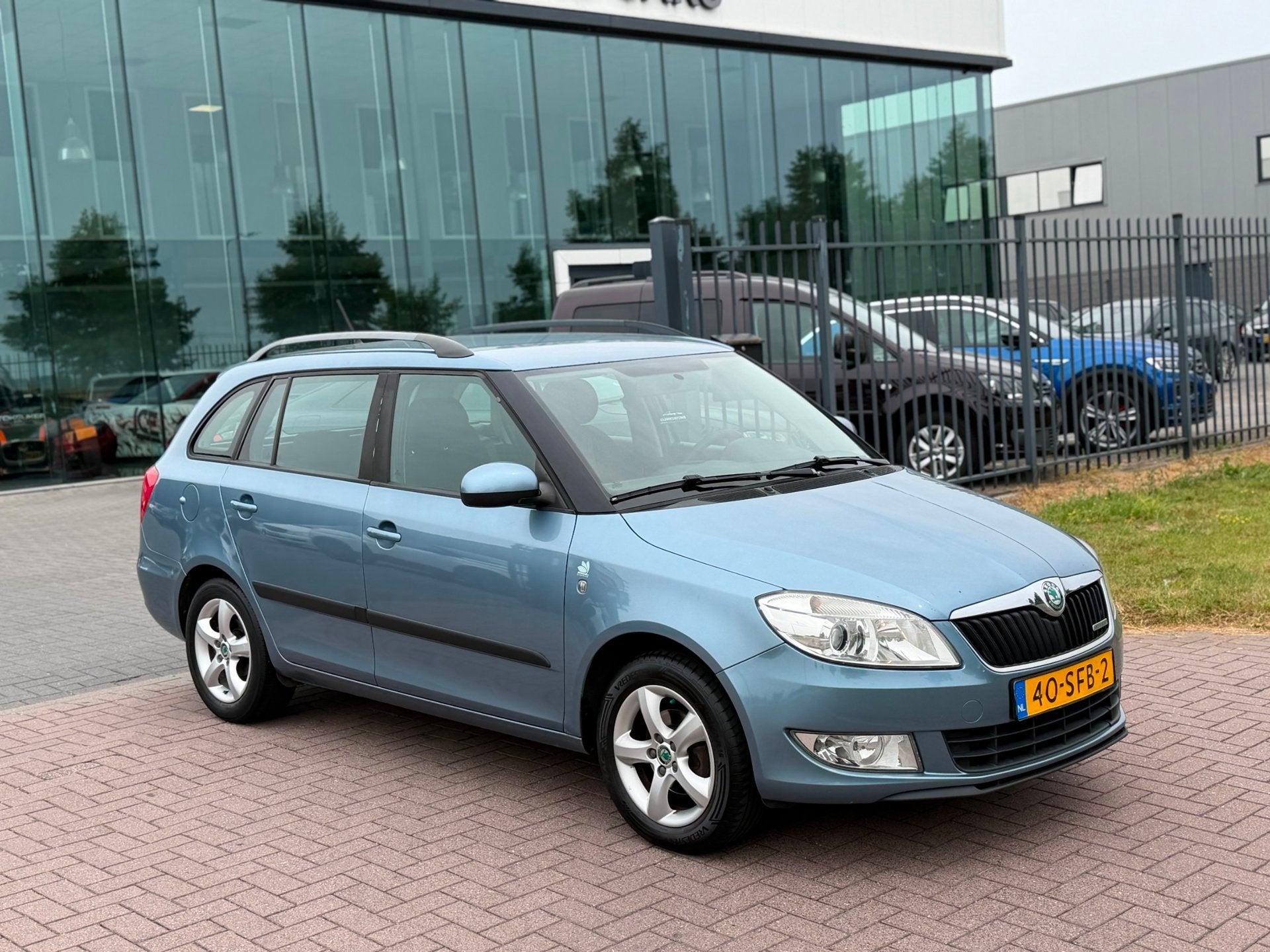Skoda Fabia Combi 1.2 TDI Greenline 2011 NAP Goed onderhoude, Auto's, Voorwielaandrijving, Euro 5, Zwart, 1199 cc