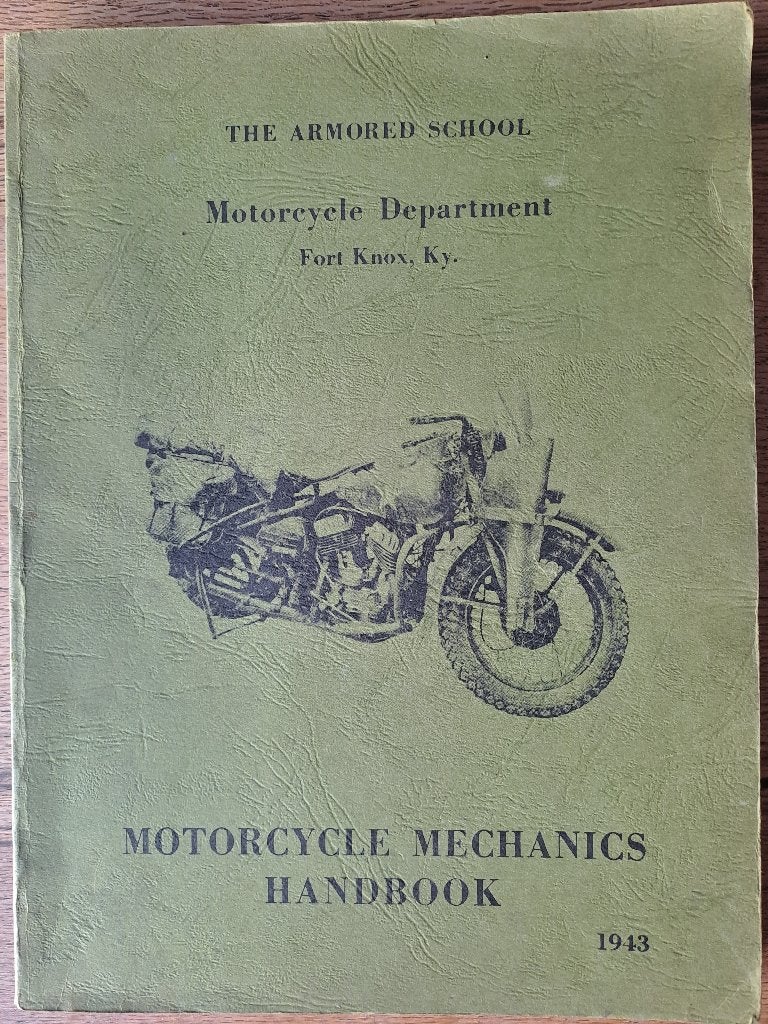 harley WLA  liberator XA handboek  deels in kleur, Motoren, Ophalen of Verzenden, Gebruikt