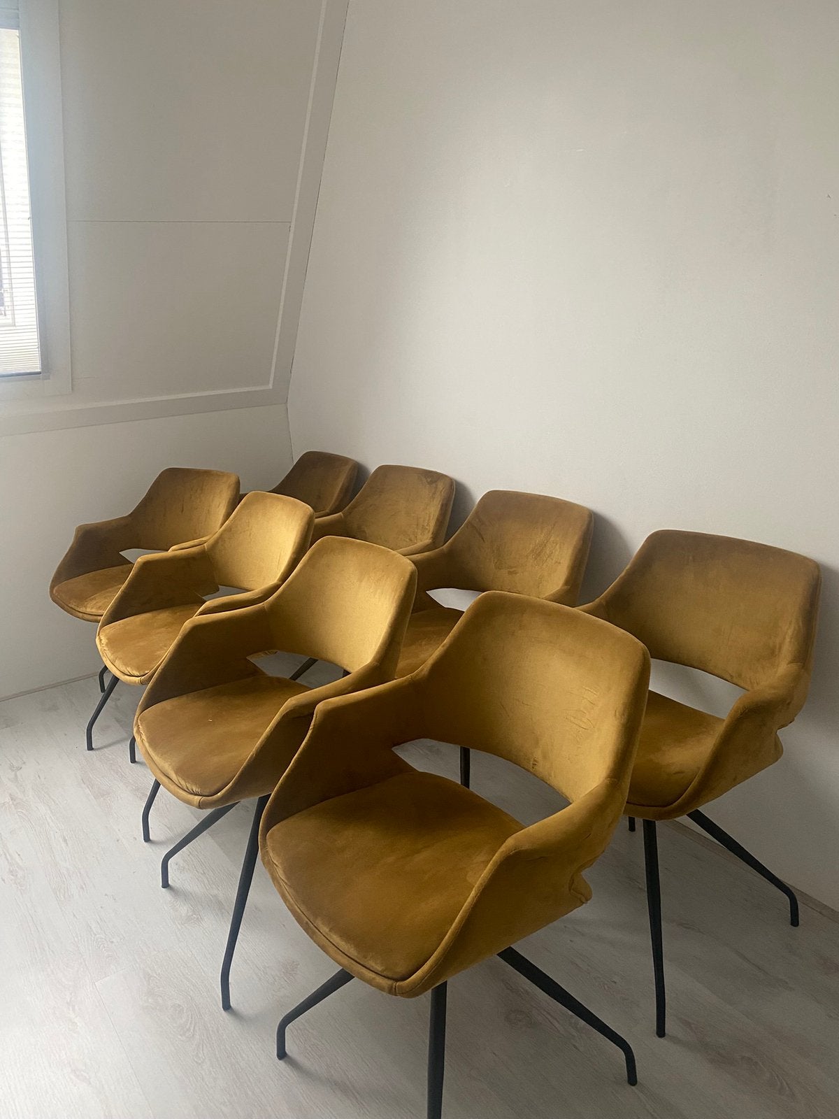 Eetkamerstoelen, Ophalen, Overige kleuren, Zo goed als nieuw, Stof
