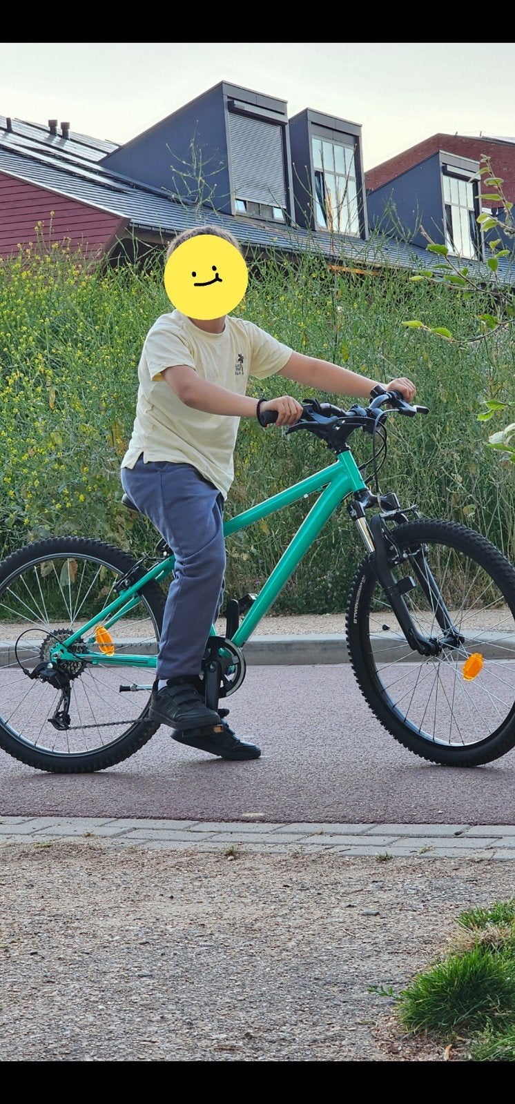 Stoere Kinderfiets - Perfect voor Avontuurlijke Kids!, Ophalen, 20 inch of meer, Velgrem, Zo goed als nieuw