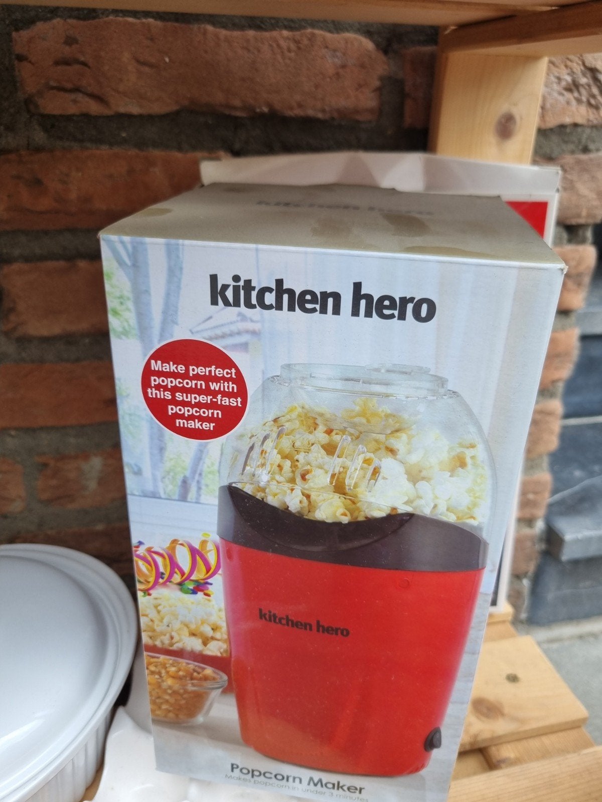 Kitchen Hero Popcorn Maker - Snel en Gemakkelijk Popcorn, Ophalen