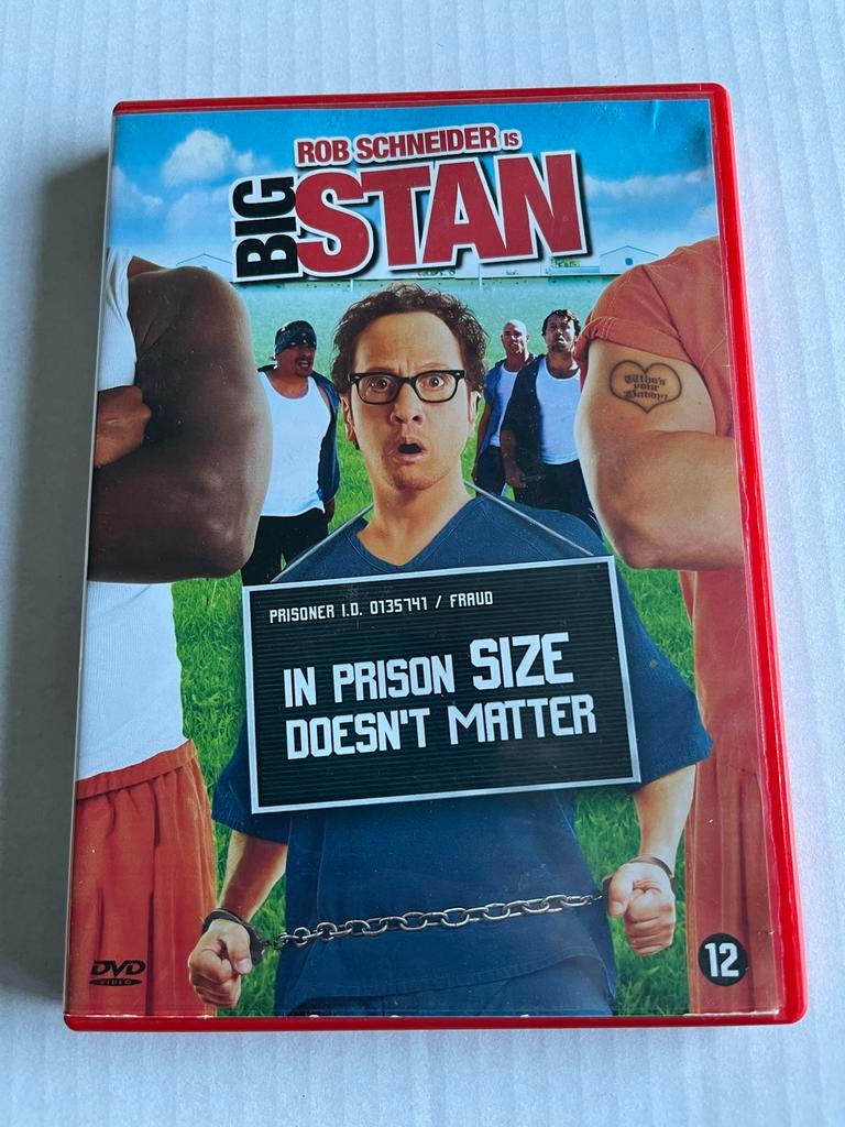 Big Stan DVD - Rob Schneider, Cd's en Dvd's, Dvd's | Komedie, Vanaf 12 jaar, Ophalen of Verzenden, Gebruikt, Actiekomedie