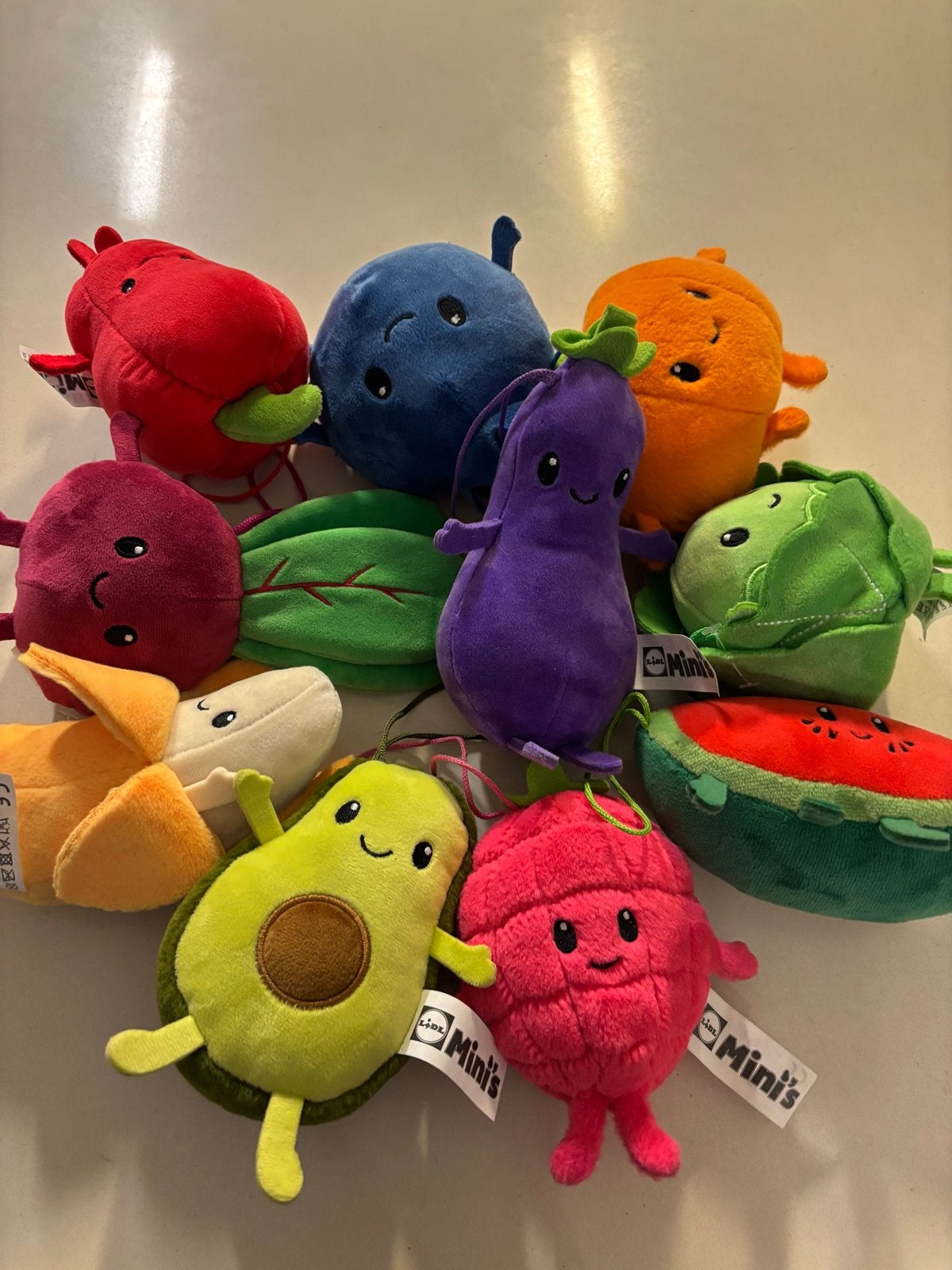 Lidl Mini's Knuffels - Complete Set van uit 2026 10 Stuks, Lidl, Overige karakters, Overige typen, Ophalen of Verzenden