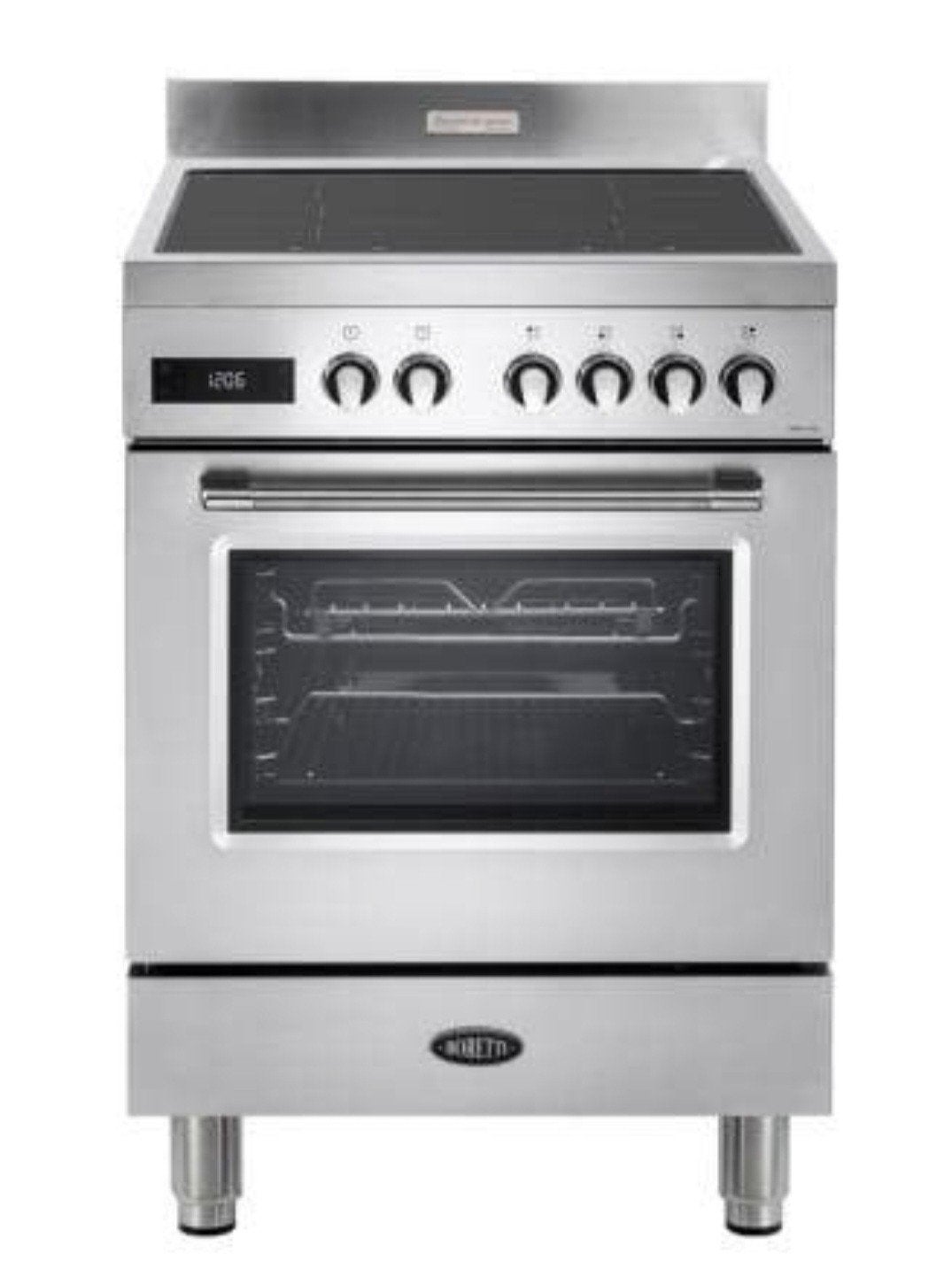 Boretti fornuis 60cm NIEUW inductie, Ophalen, Nieuw, 4 kookzones, Inductie